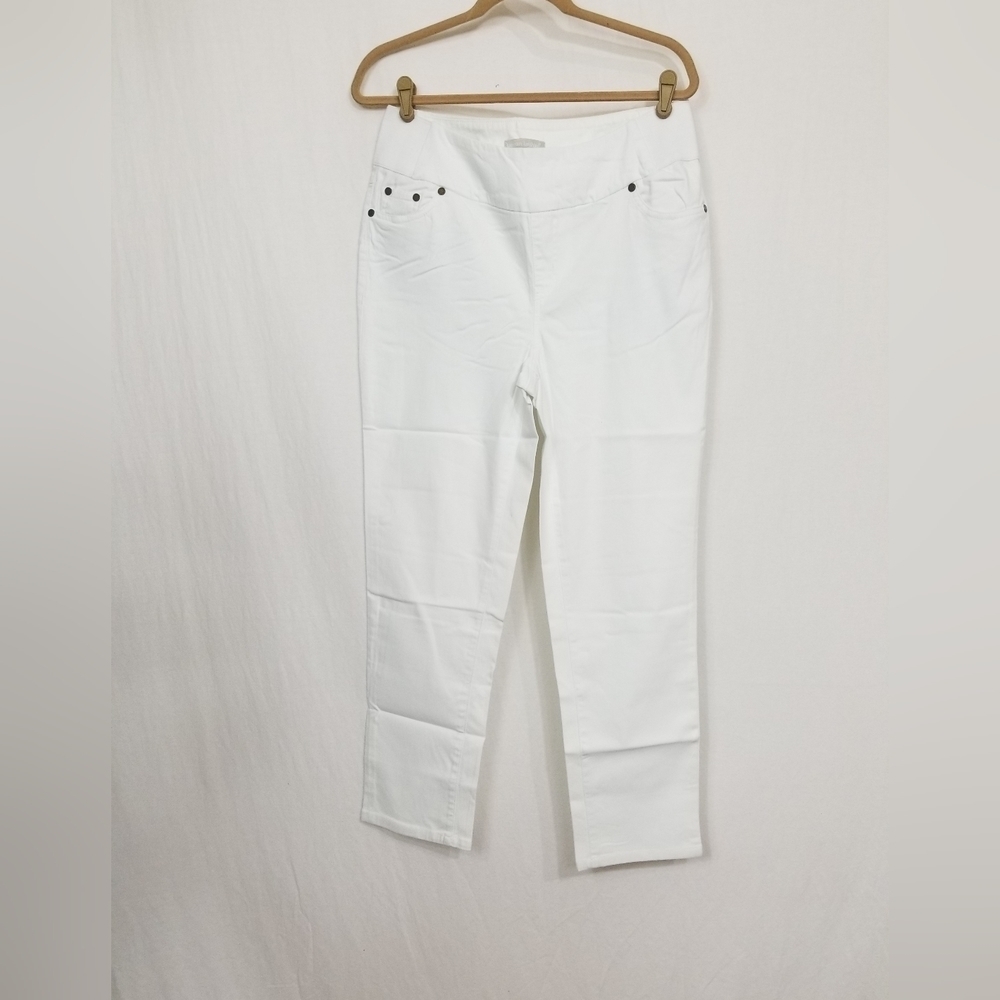 Woman Within 12W Petite Wide band pull on pants